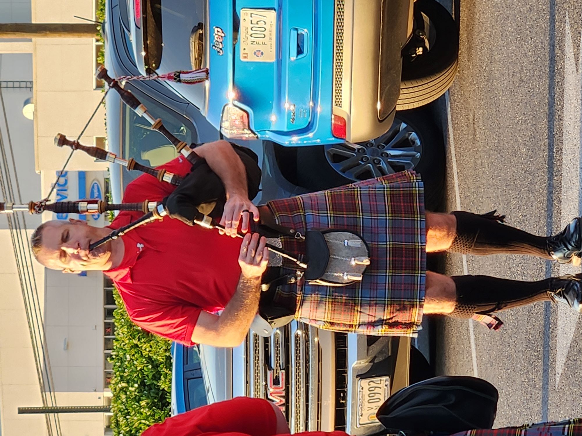 2024 August 20 Mission BBQ Pipes Drums 1