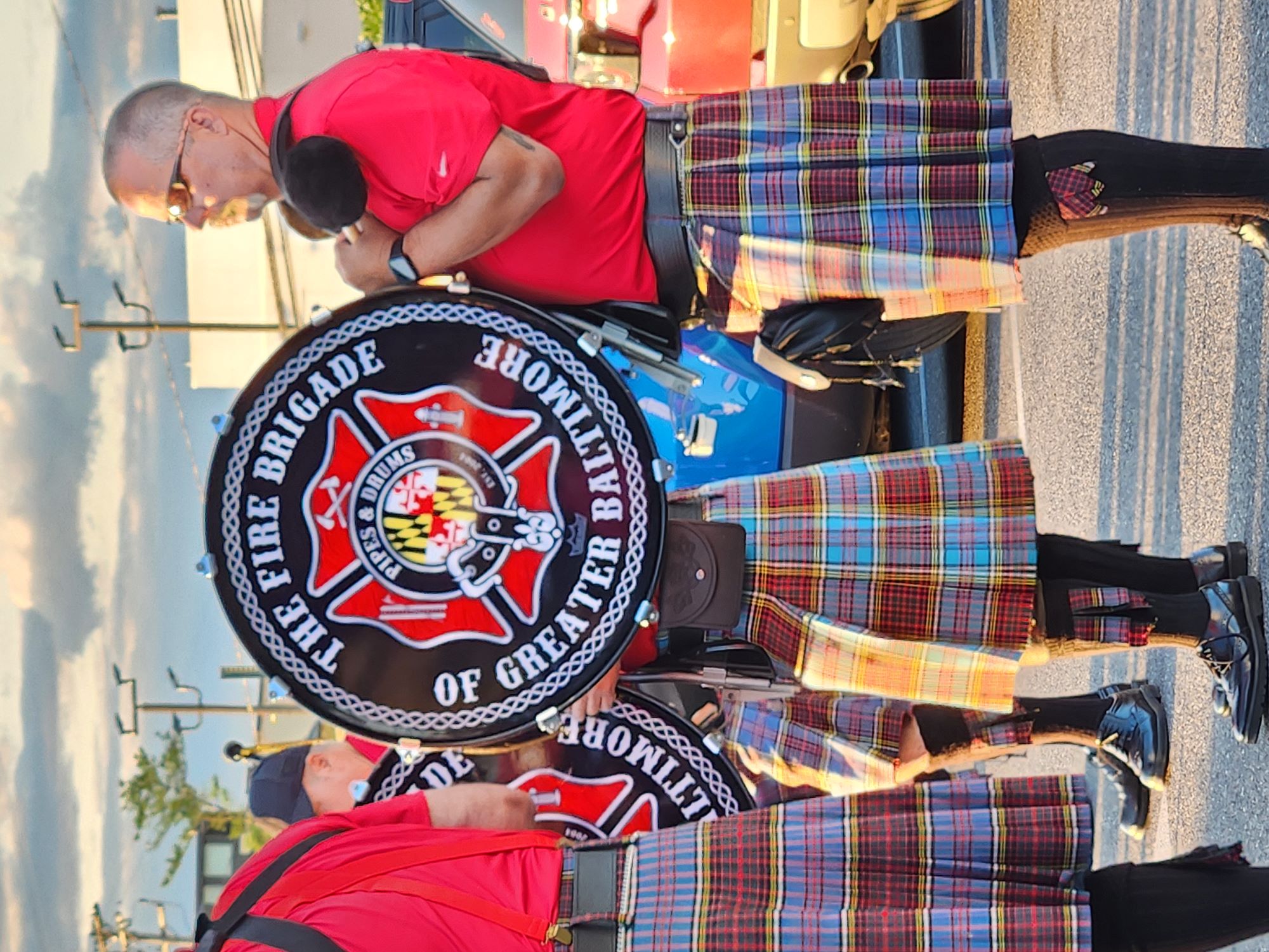 2024 August 20 Mission BBQ Pipes Drums 3