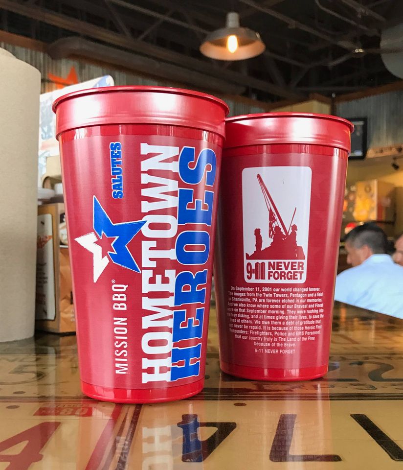 9.11 Hometown Hero Cups