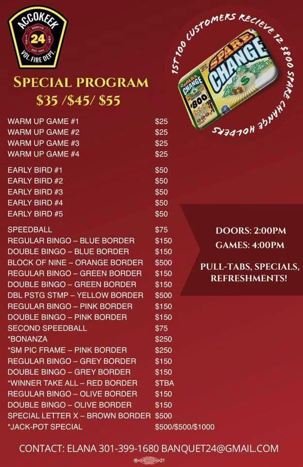 accokeek bingo 2