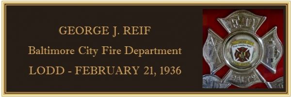 REIF, George J.