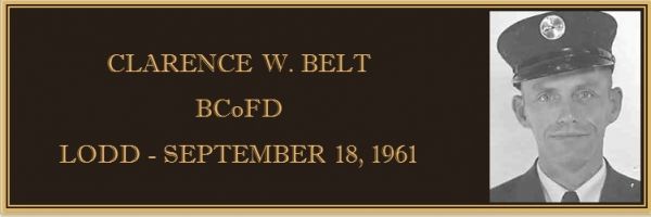 BELT, Clarence W.