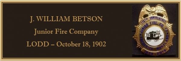 BETSON, J. William