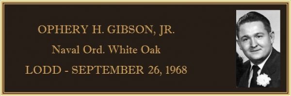 GIBSON JR, Ophery H.