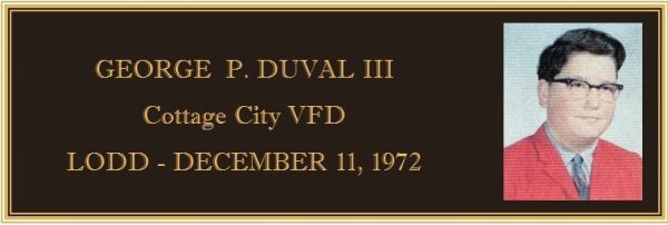 DUVALL III, George P.
