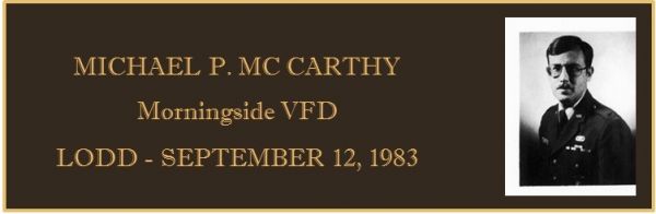 MC CARTHY, Michael P.