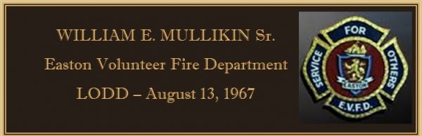 MULLIKIN SR, William E.