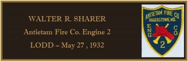 SHARER, Walter R.