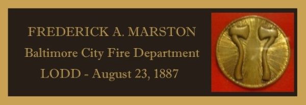 MARSTON, Frederick A.
