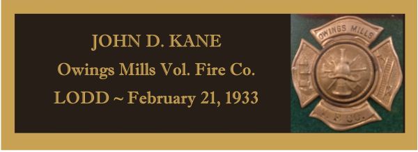 KANE, JOHN D.